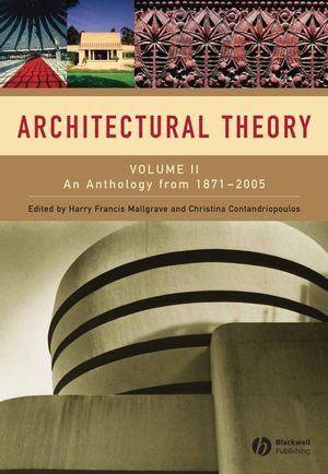 Architectural Theory Volume II
