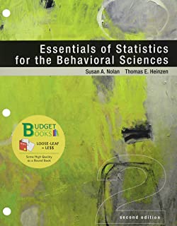 Essentials of Statistics for the Behavioral Sciences (loose-leaf)