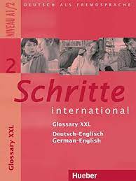 Schritte interntional Gloxxary XXL German - English  2